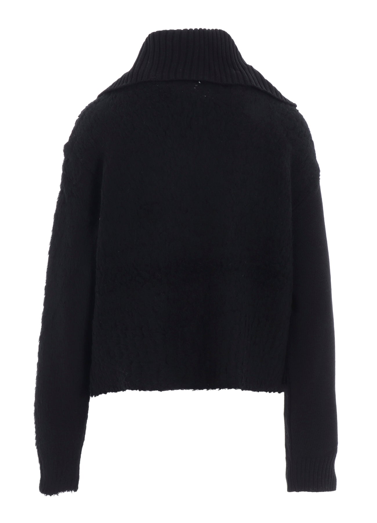 TOGGLE BUTTON ASYMMETRIC CARDIGAN