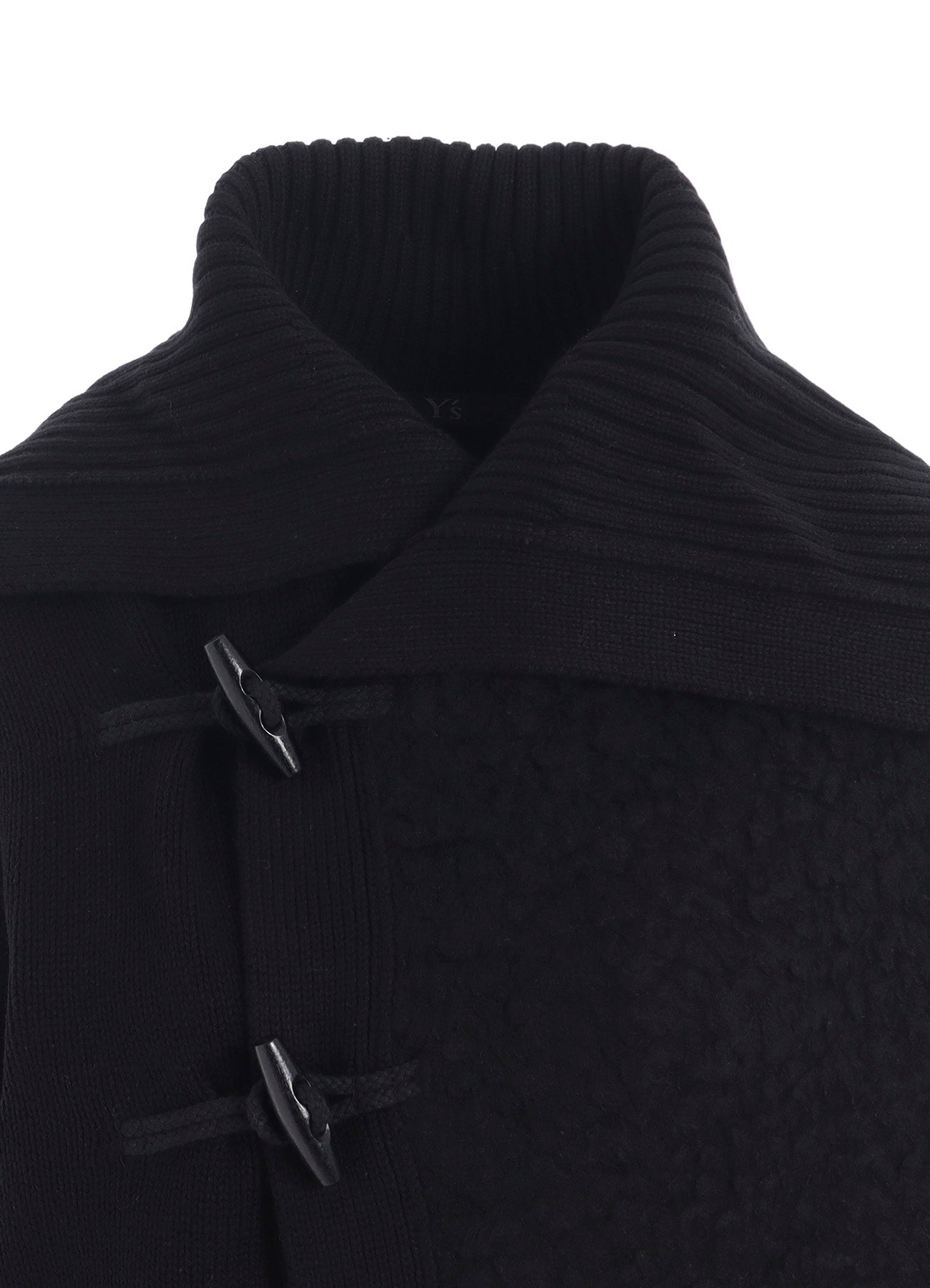 TOGGLE BUTTON ASYMMETRIC CARDIGAN