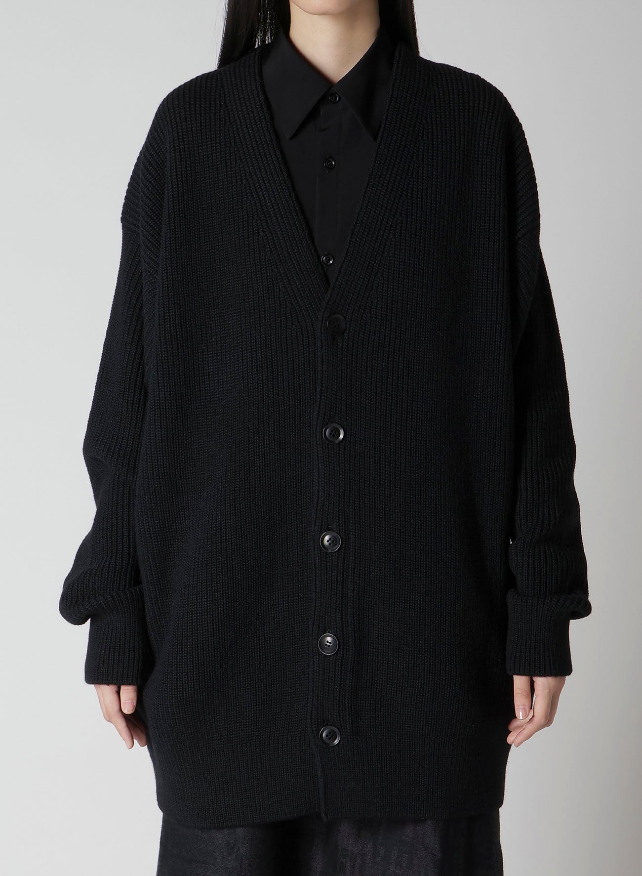 BIG KNITTED CARDIGAN
