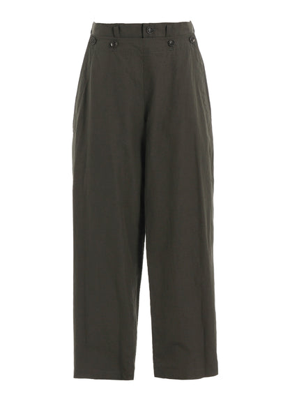COTTON/LINEN SAILOR PANTS