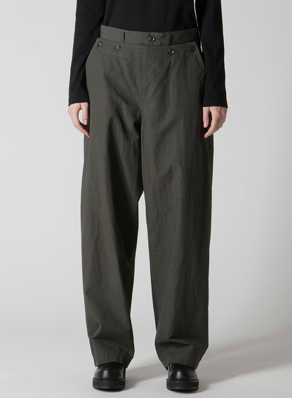 COTTON/LINEN SAILOR PANTS
