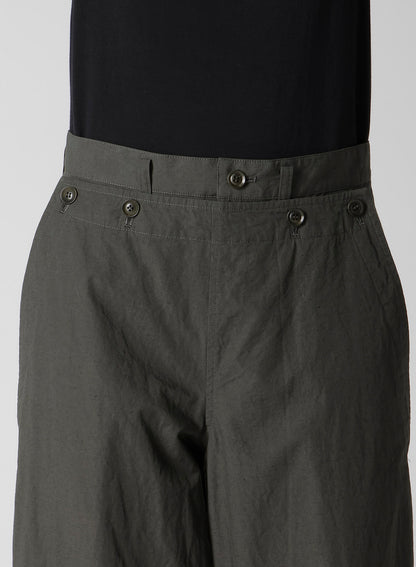 COTTON/LINEN SAILOR PANTS