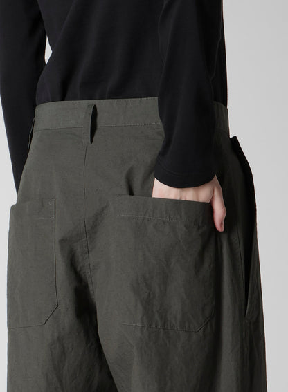 COTTON/LINEN SAILOR PANTS