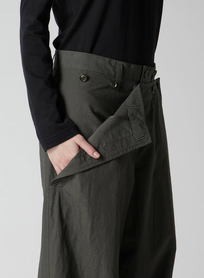 COTTON/LINEN SAILOR PANTS