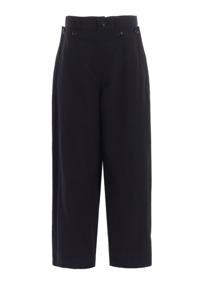 COTTON/LINEN SAILOR PANTS