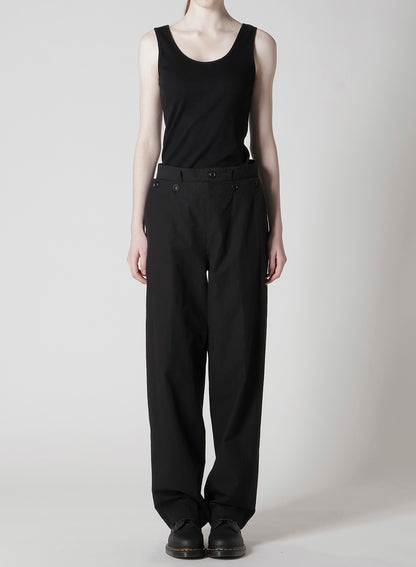 COTTON/LINEN SAILOR PANTS