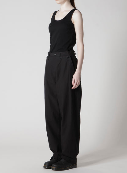 COTTON/LINEN SAILOR PANTS