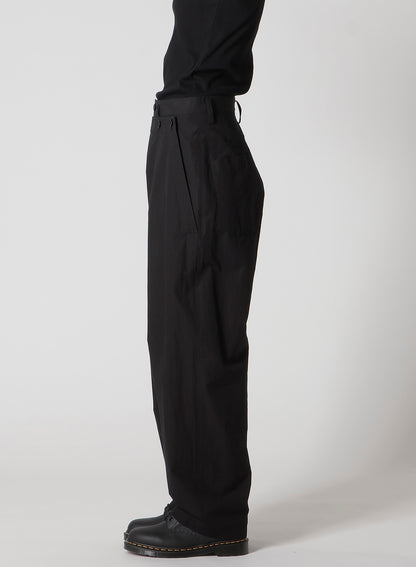 COTTON/LINEN SAILOR PANTS