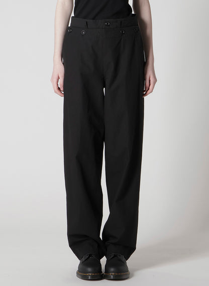 COTTON/LINEN SAILOR PANTS