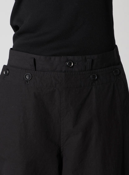 COTTON/LINEN SAILOR PANTS