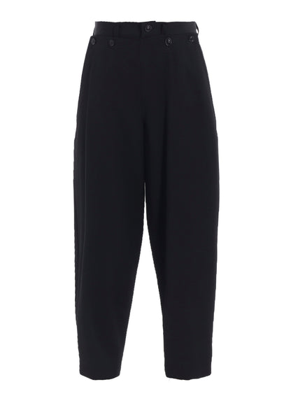 WOOL GABARDINE KO-SAILOR PANTS