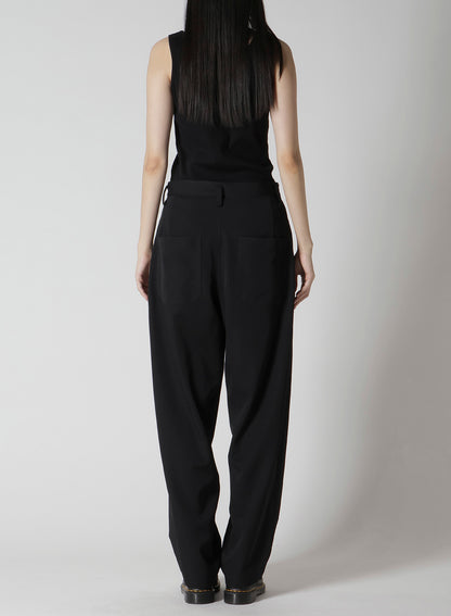 WOOL GABARDINE KO-SAILOR PANTS