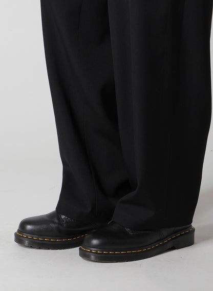 WOOL GABARDINE KO-SAILOR PANTS