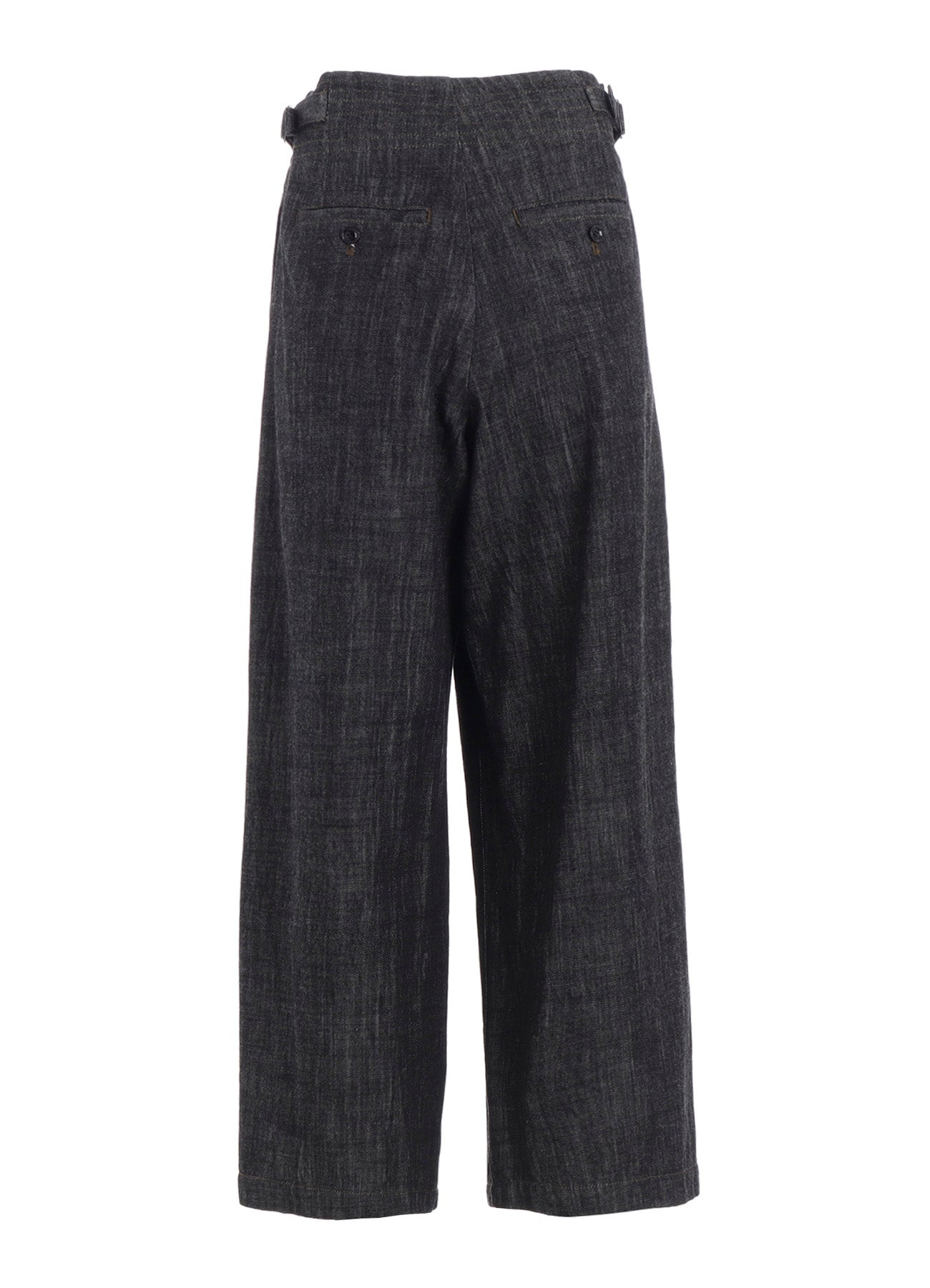 8OZ WAIST STRING WIDE DENIM PANTS