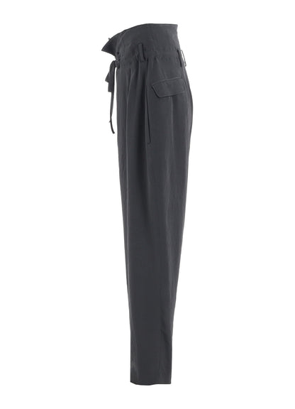 CREPE de CHINE HIGH WAIST PANTS