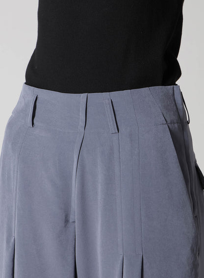 CREPE de CHINE RANDOM TUCK PANTS