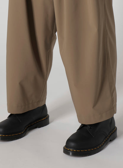 PE/ TAFTA DOUBLE TUCK GATEHRED PANTS