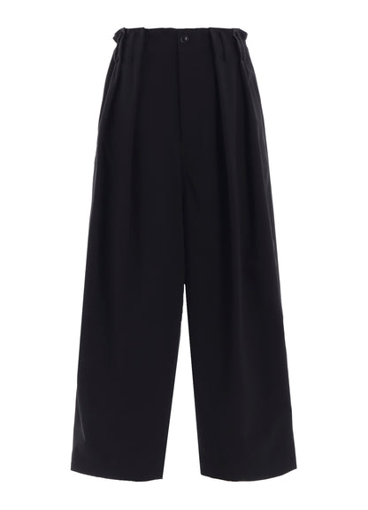 PE/ TAFTA DOUBLE TUCK GATEHRED PANTS