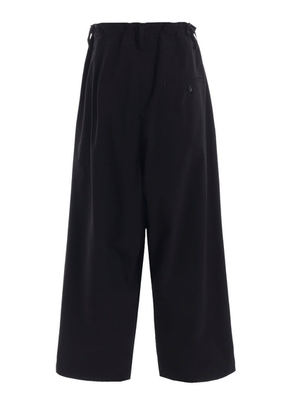 PE/ TAFTA DOUBLE TUCK GATEHRED PANTS