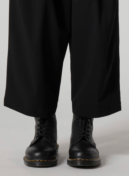 PE/ TAFTA DOUBLE TUCK GATEHRED PANTS