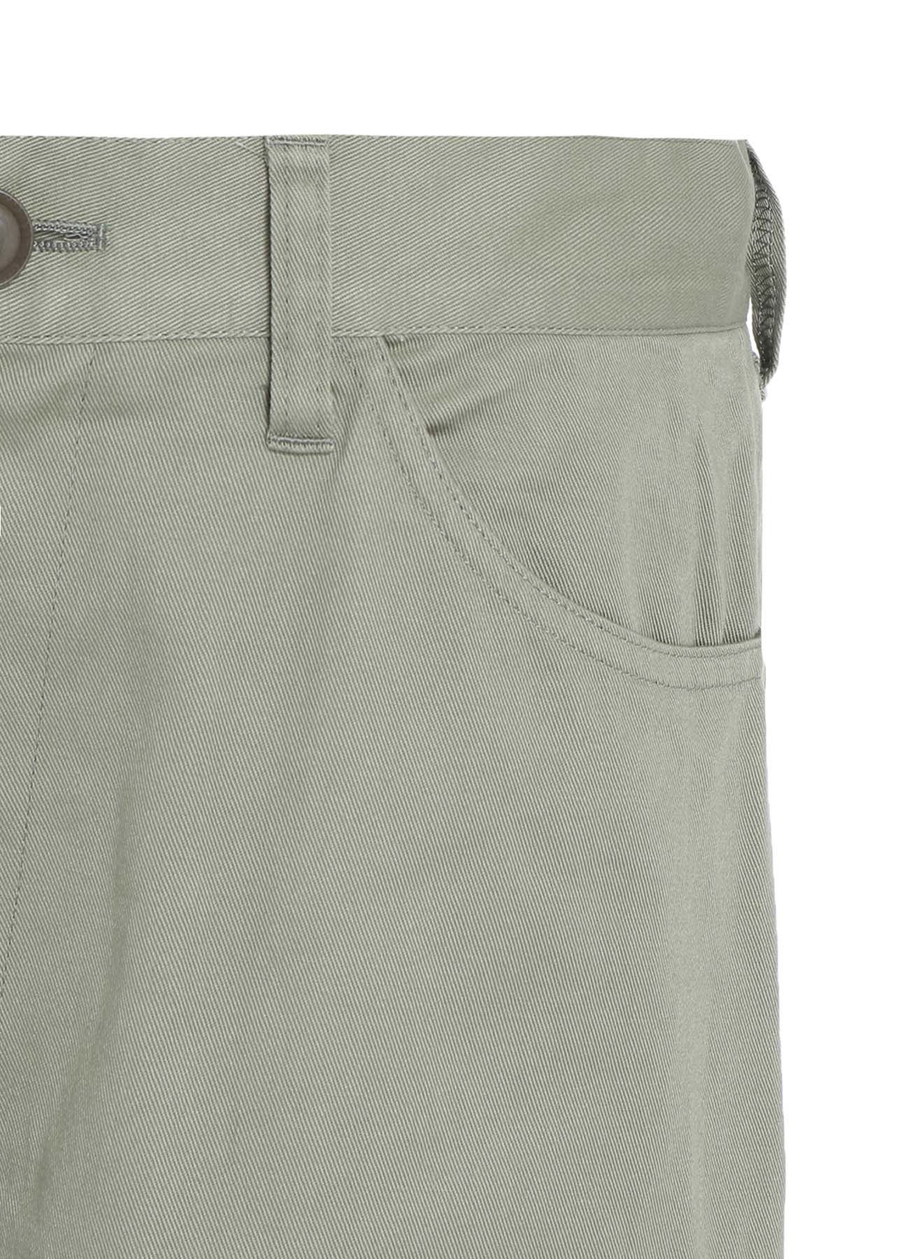 [Y's BORN PRODUCT] COTTON TWILL PANTS