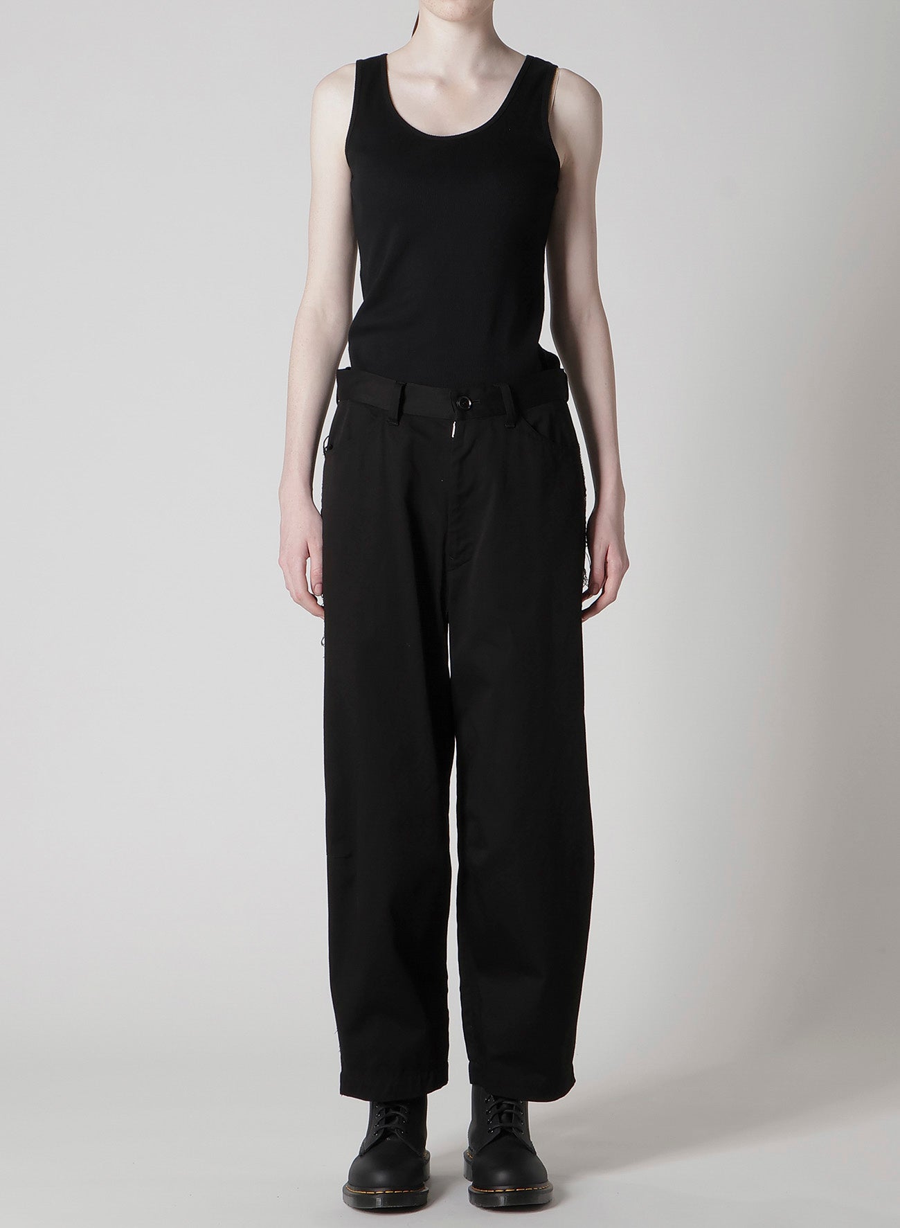 [Y's BORN PRODUCT] COTTON TWILL PANTS