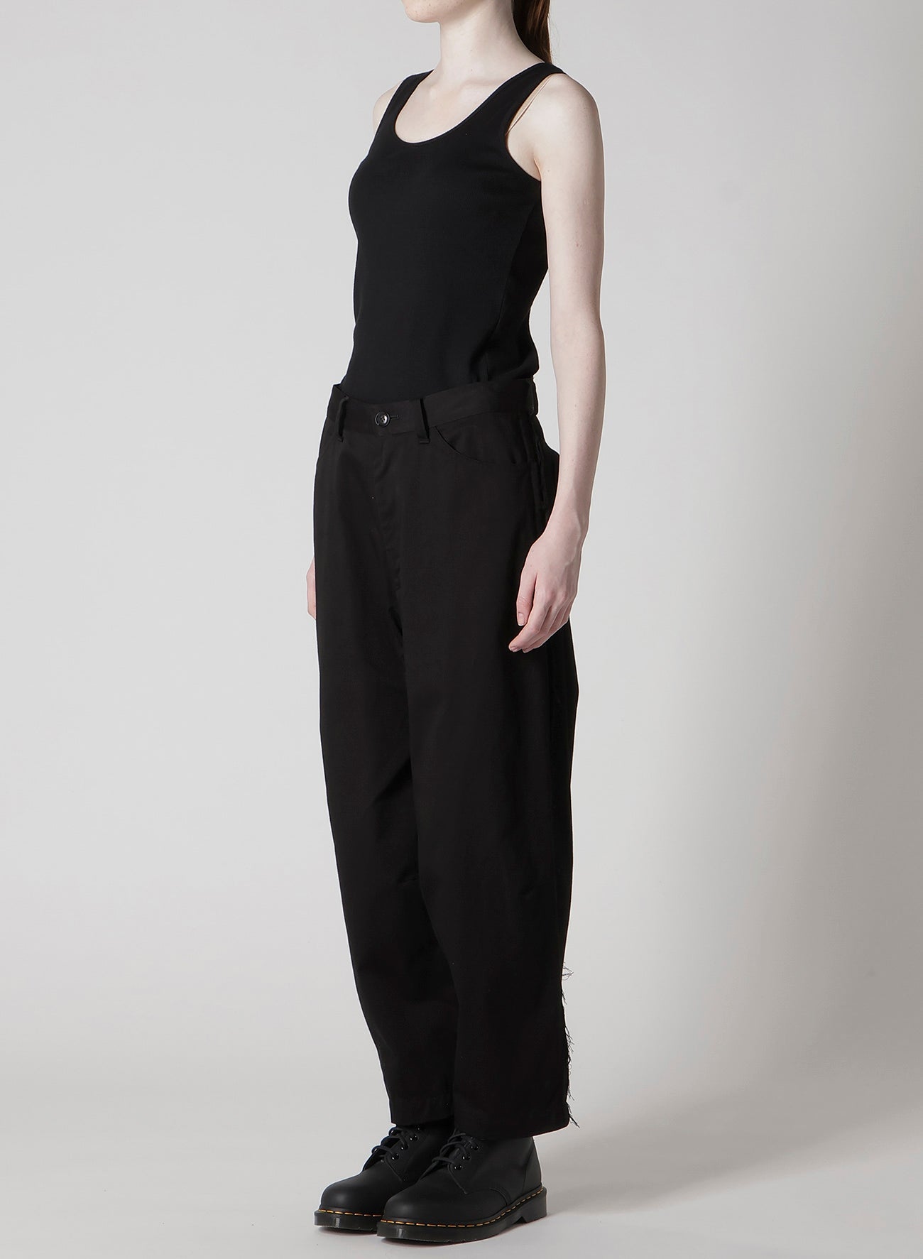 [Y's BORN PRODUCT] COTTON TWILL PANTS