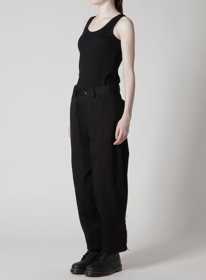[Y's BORN PRODUCT] COTTON TWILL PANTS