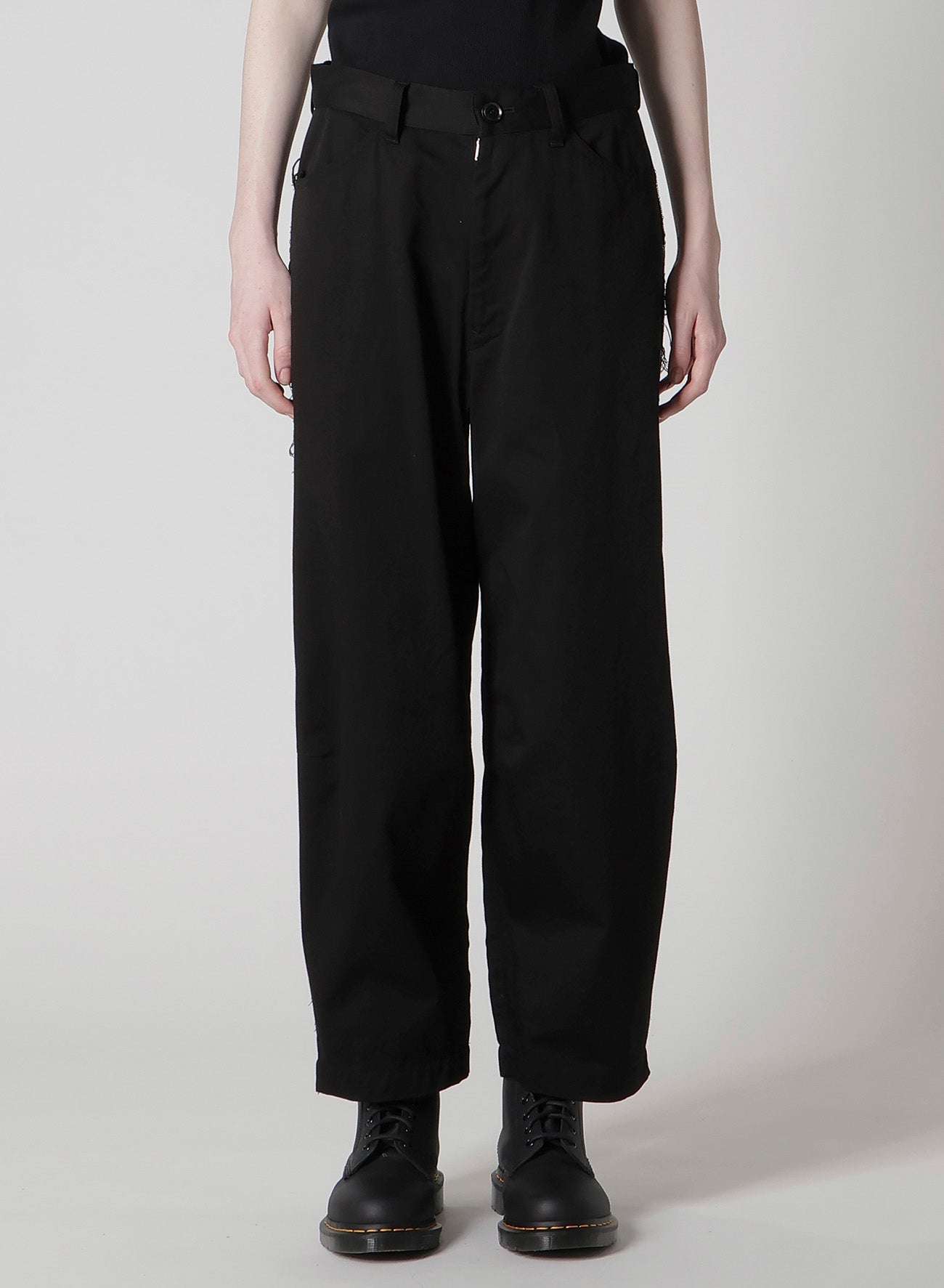 [Y's BORN PRODUCT] COTTON TWILL PANTS