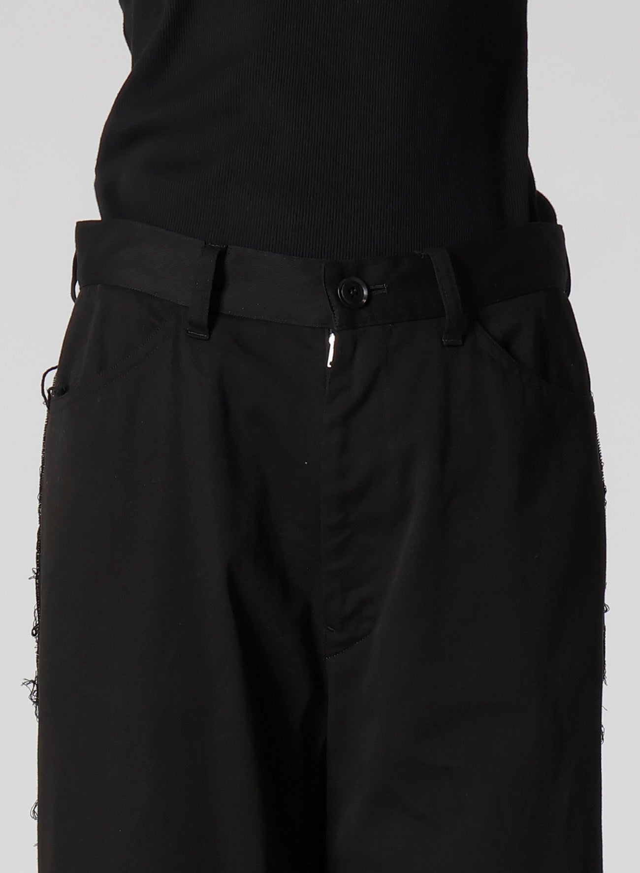 [Y's BORN PRODUCT] COTTON TWILL PANTS