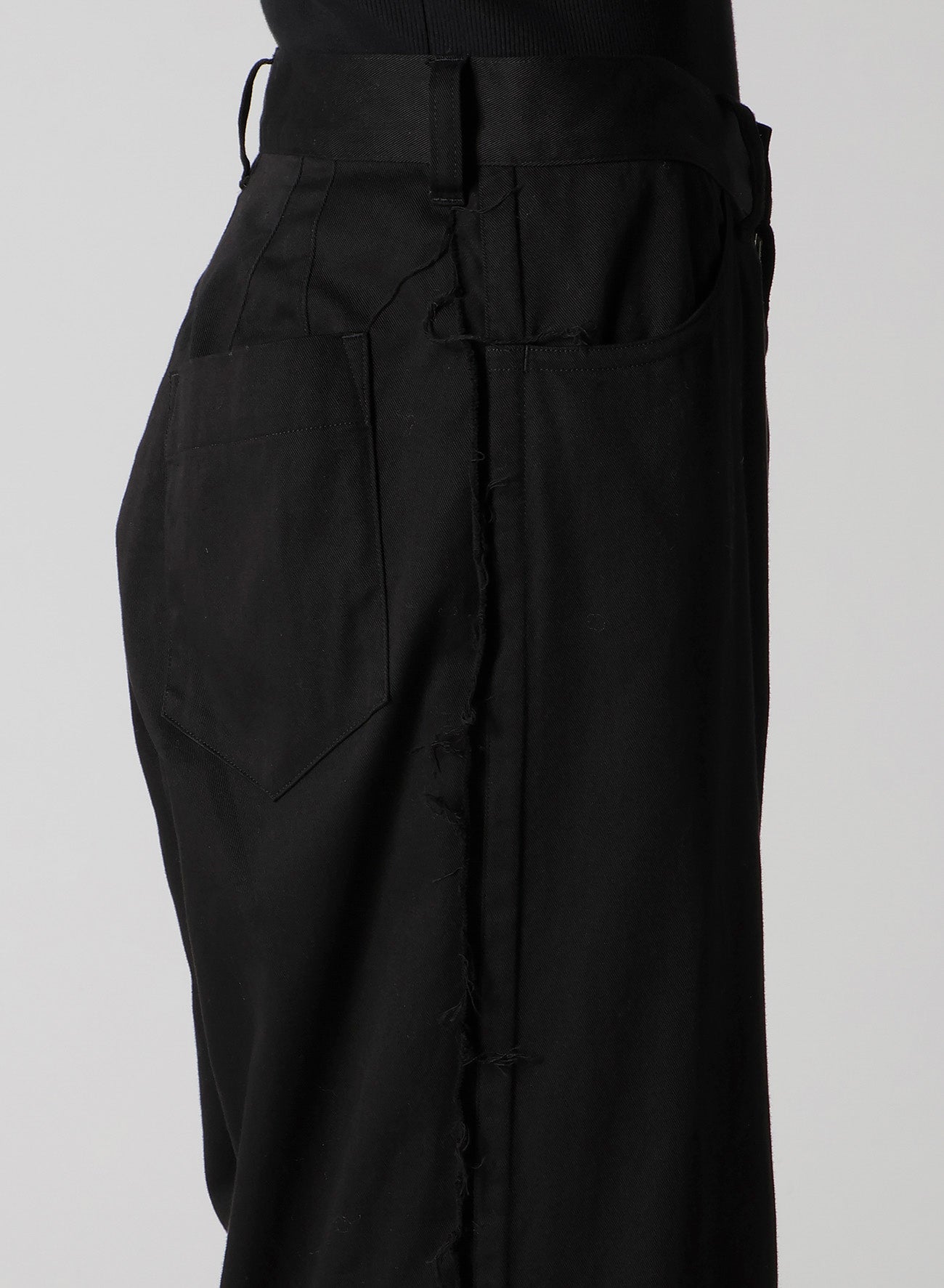 [Y's BORN PRODUCT] COTTON TWILL PANTS