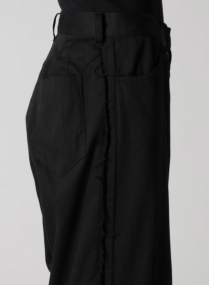 [Y's BORN PRODUCT] COTTON TWILL PANTS