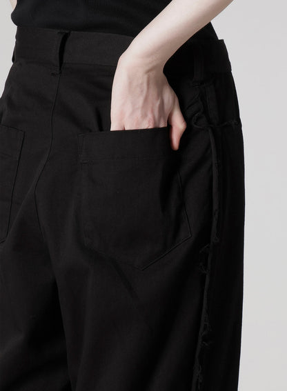 [Y's BORN PRODUCT] COTTON TWILL PANTS
