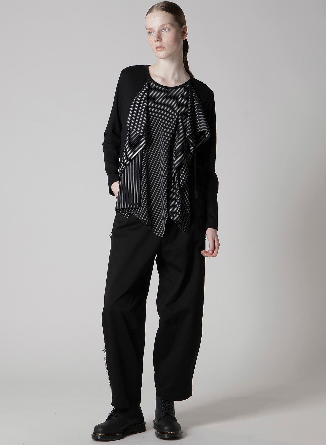 [Y's BORN PRODUCT] COTTON TWILL PANTS
