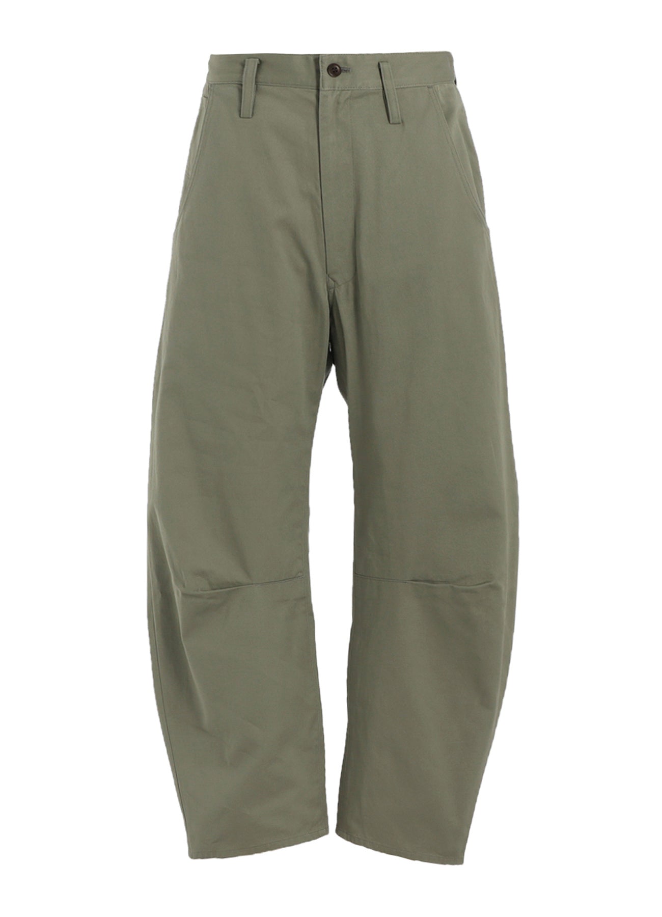 [Y's BORN PRODUCT] COTTON TWILL WIDE PANTS