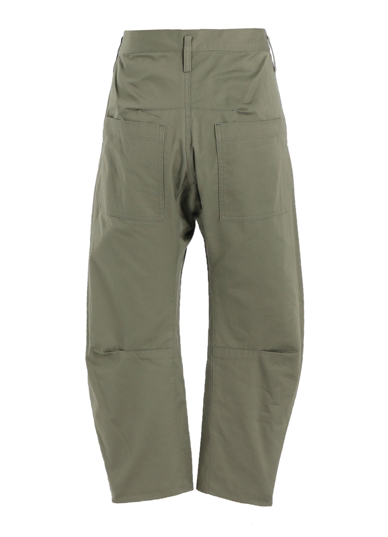 [Y's BORN PRODUCT] COTTON TWILL WIDE PANTS