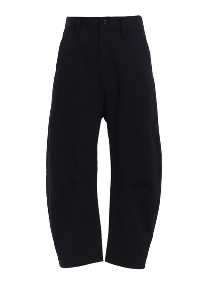 [Y's BORN PRODUCT] COTTON TWILL WIDE PANTS