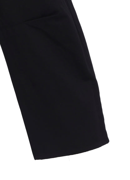 [Y's BORN PRODUCT] COTTON TWILL WIDE PANTS
