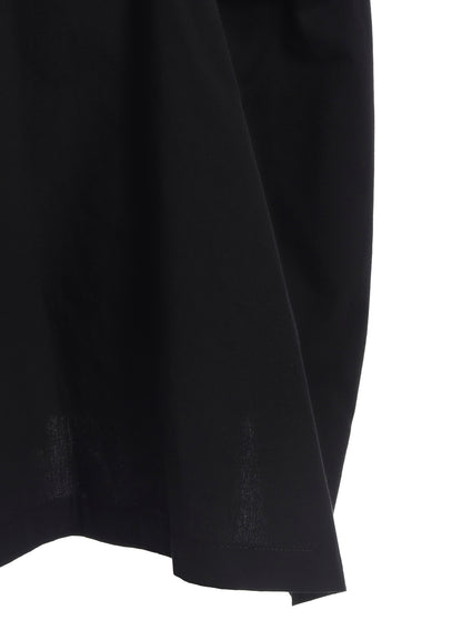 COTTON/LINEN CARGO SKIRT