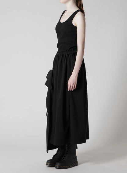 PE/ TAFTA GATHERED SKIRT
