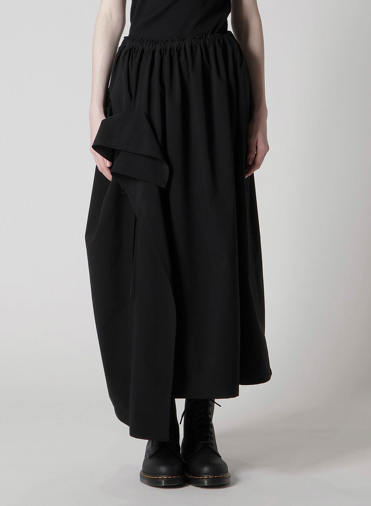 PE/ TAFTA GATHERED SKIRT