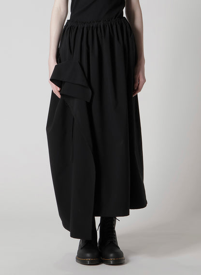 PE/ TAFTA GATHERED SKIRT