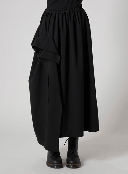 PE/ TAFTA GATHERED SKIRT