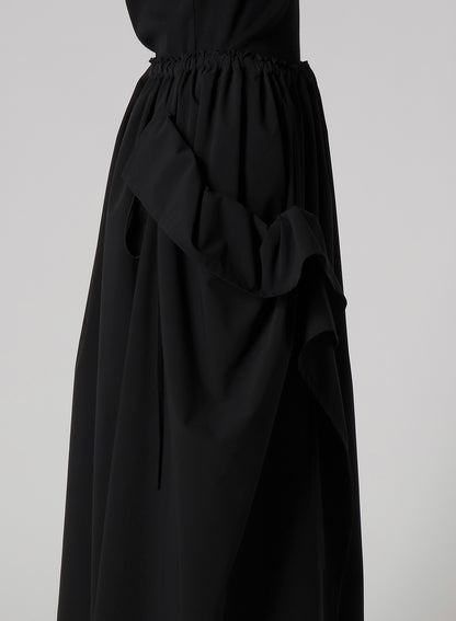 PE/ TAFTA GATHERED SKIRT