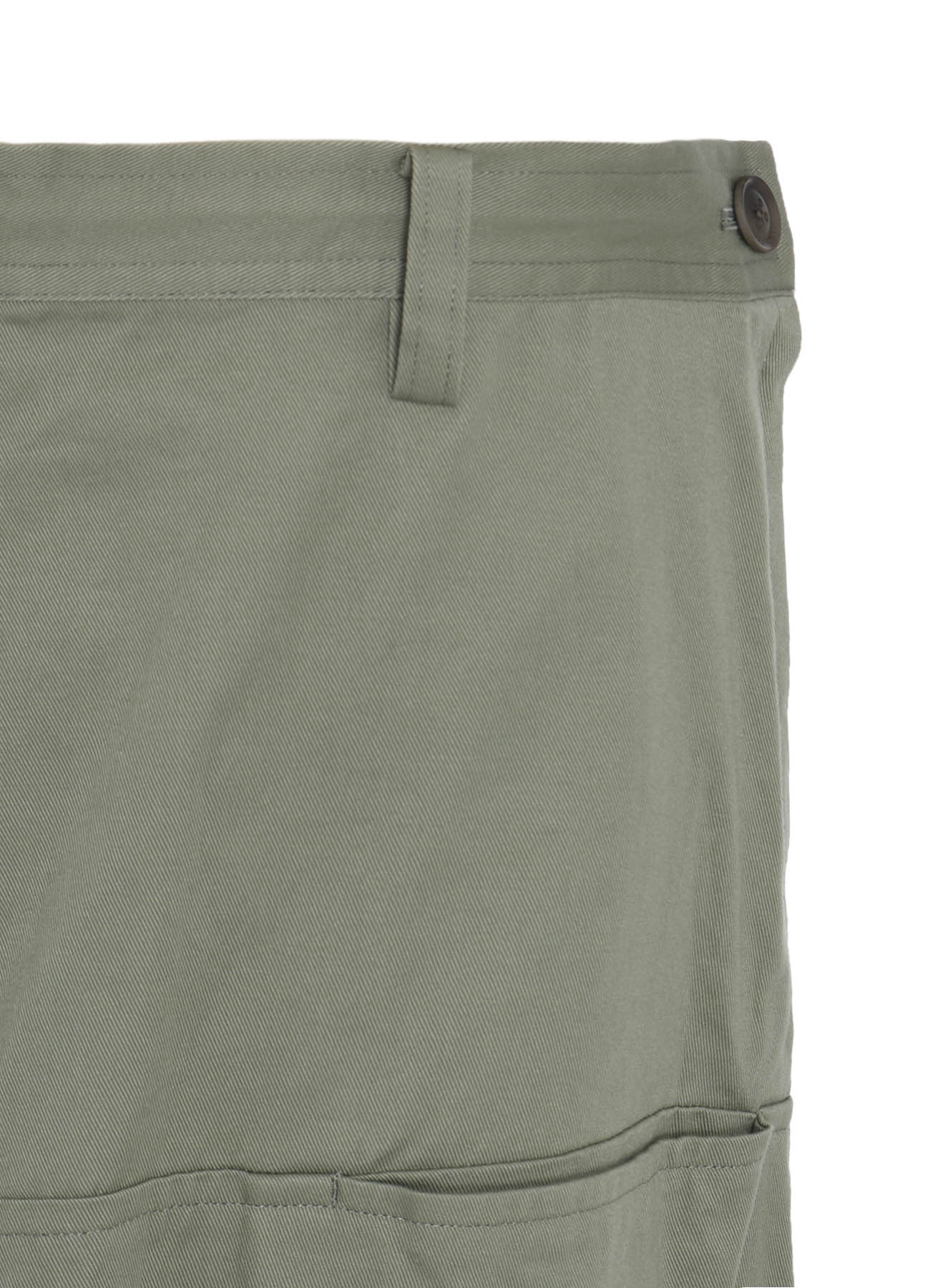 [Y's BORN PRODUCT] COTTON TWILL FRONT PANEL POCKET SKIRT