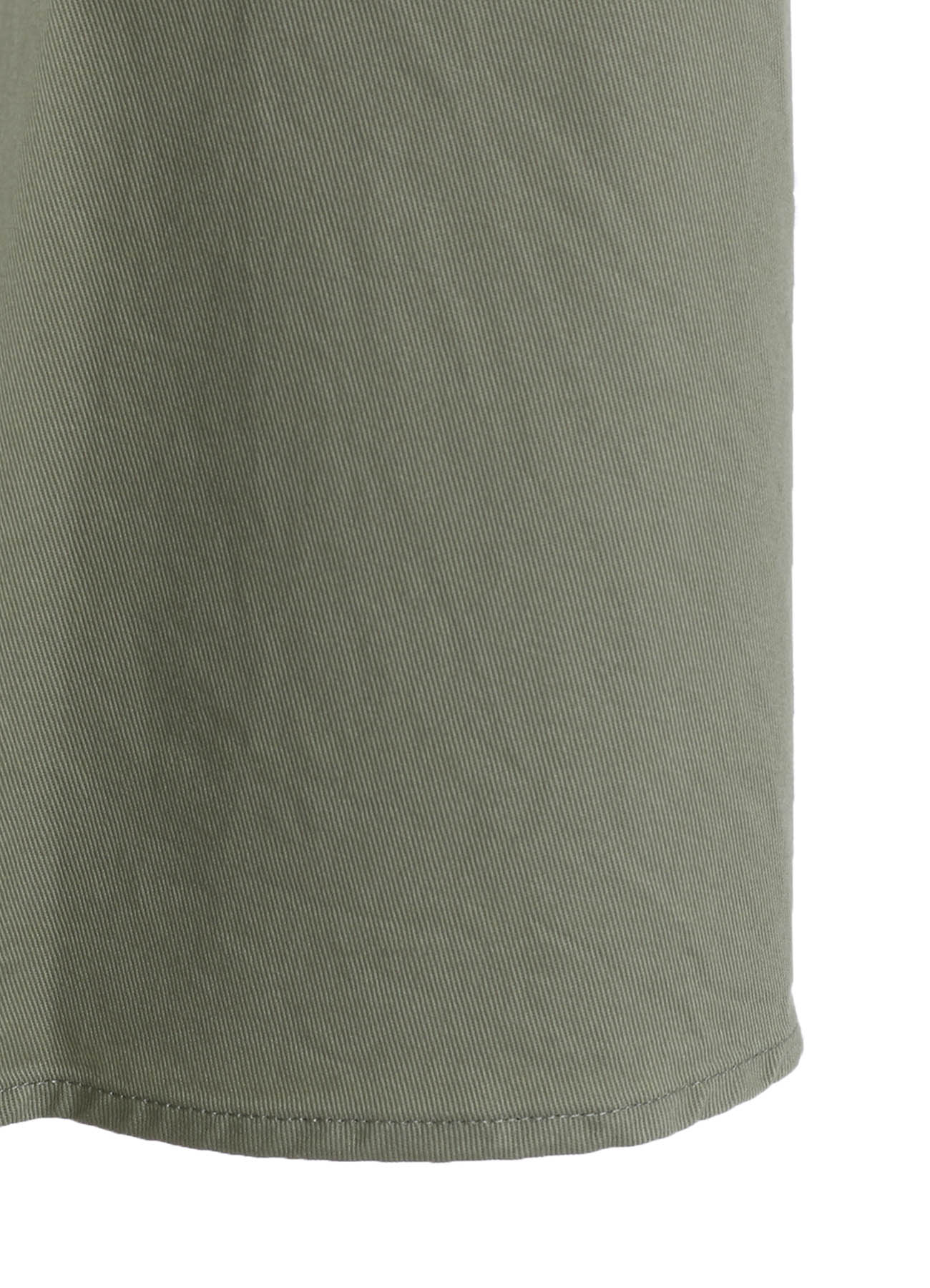 Y's BORN PRODUCT] COTTON TWILL FRONT PANEL POCKET SKIRT – THE SHOP