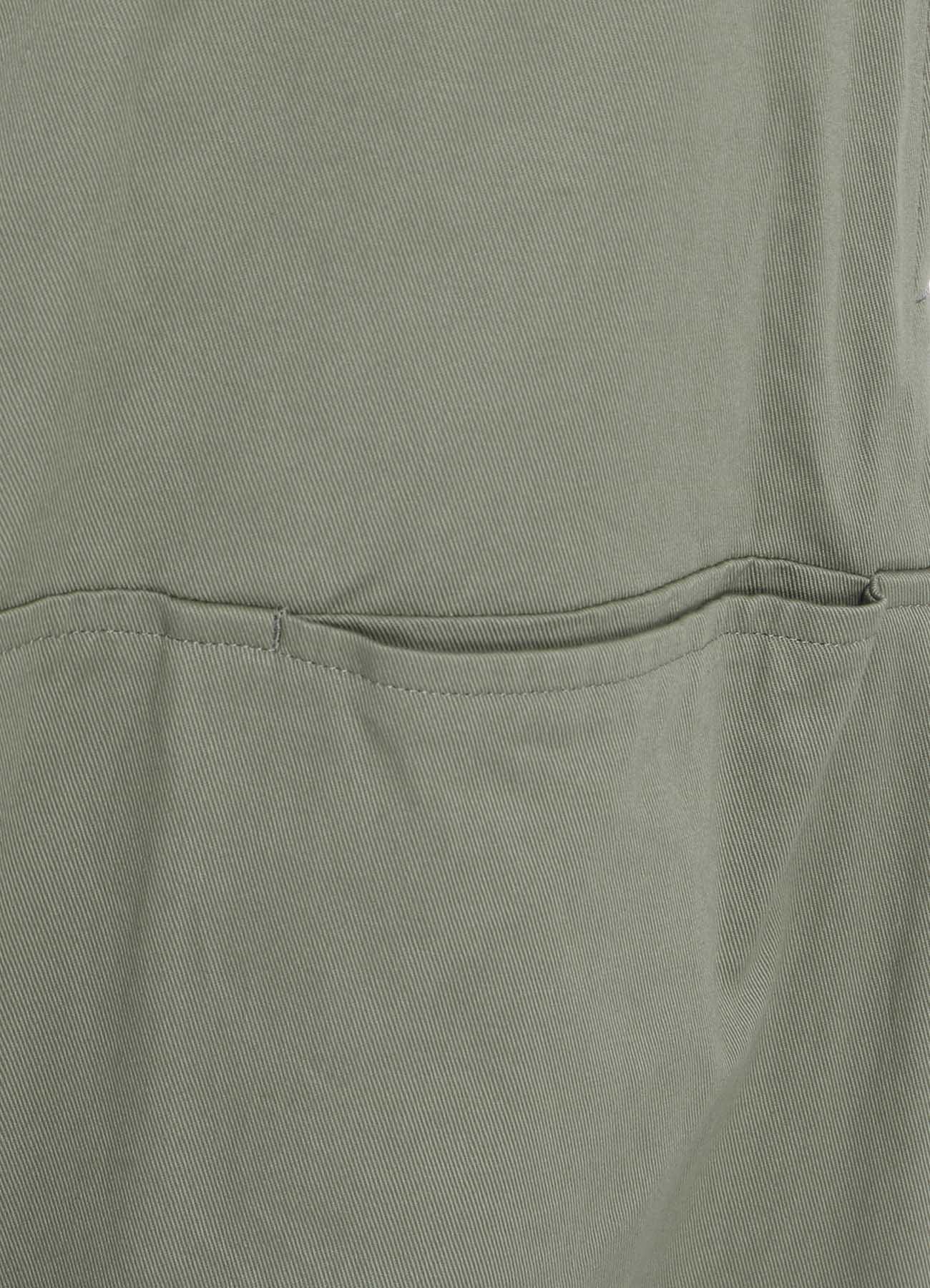 Y's BORN PRODUCT] COTTON TWILL FRONT PANEL POCKET SKIRT – THE SHOP