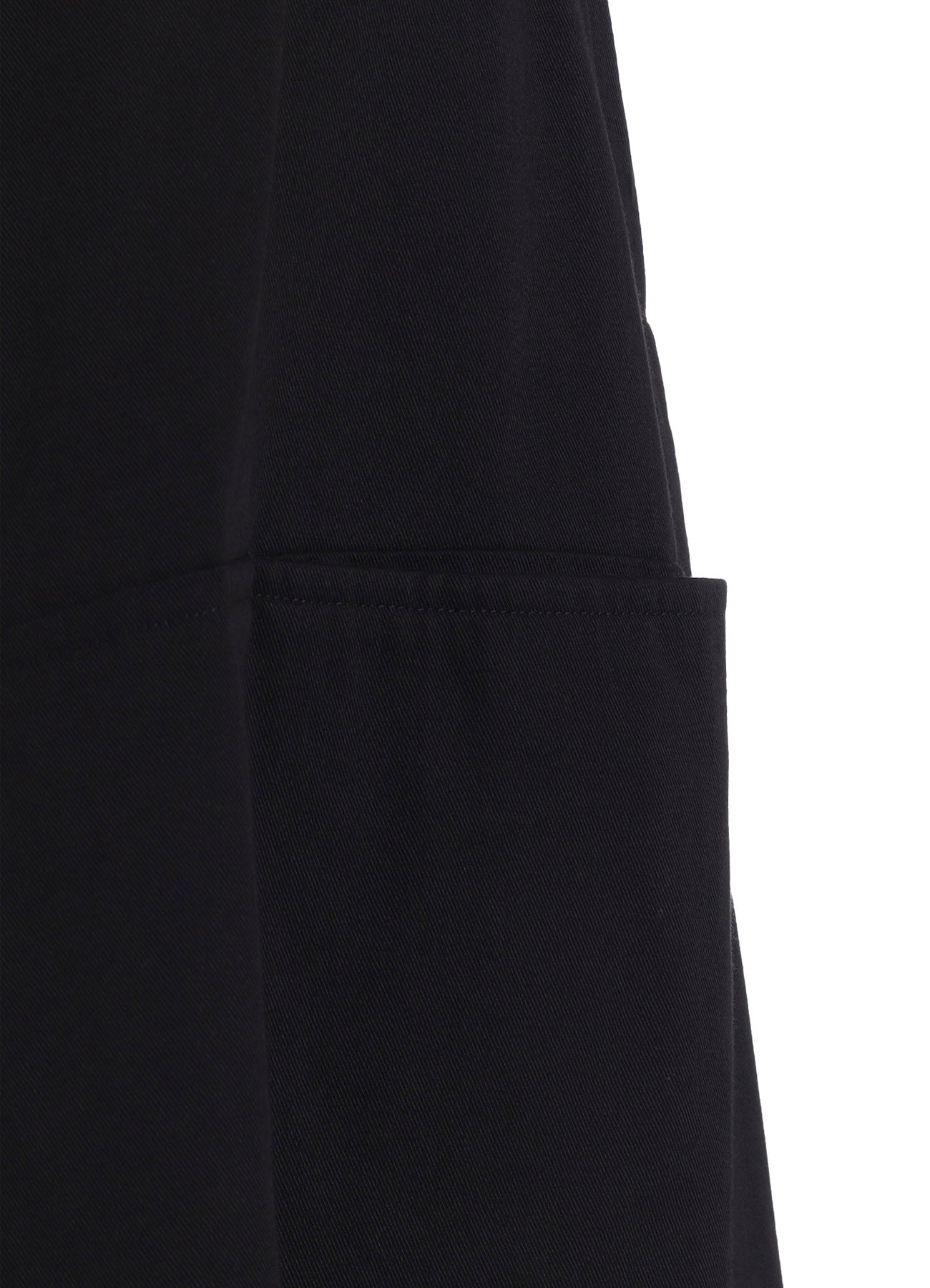 Y's BORN PRODUCT] COTTON TWILL FRONT PANEL POCKET SKIRT