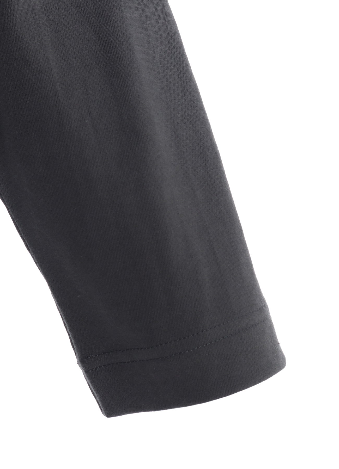 COTTON JERSEY ANIMAL PRINT ASYMMETRY DRAPE T