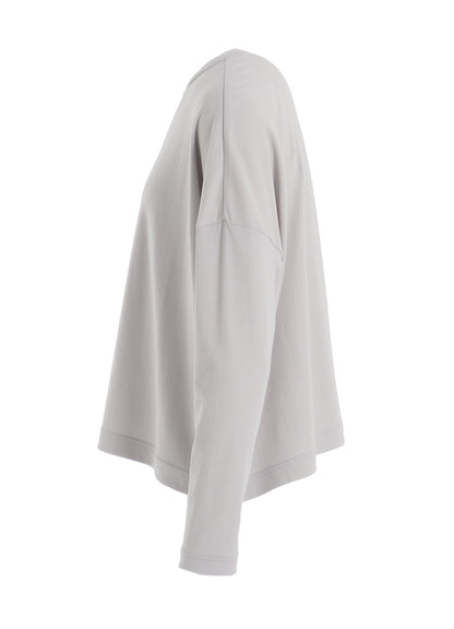 HARD-TWIST CROPPED ROUND NECK CARDIGAN
